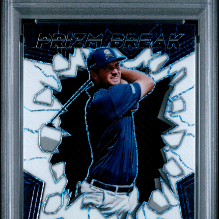 2024 Panini Prizm LIV Prizm Break Bryson Dechambeau #12 White Mojo PSA 10 /36