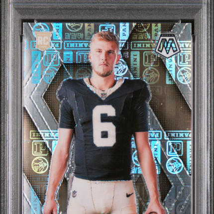2025 Panini Mosaic Tyler Shough #273 Silver Knight PSA 10 /149