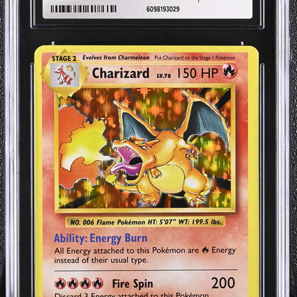2016 Pokemon Evolutions Charizard 11/108 CGC 9 #11/108