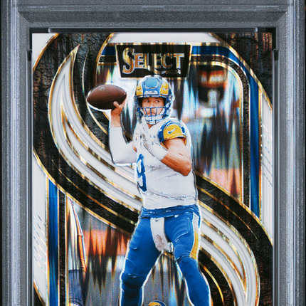 2024 Panini Select Matthew Stafford #182 White Shock PSA 10 /199