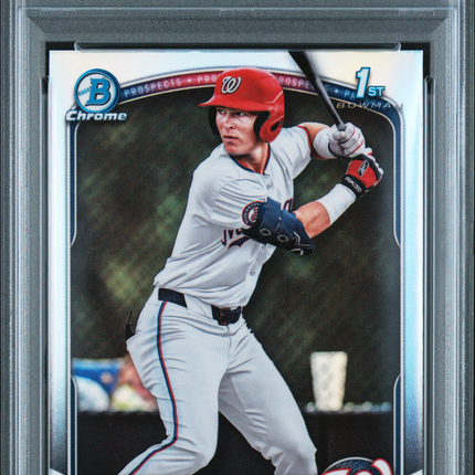 2025 Bowman Draft Eli Willits #BDC-1 Chrome Refractor PSA 8