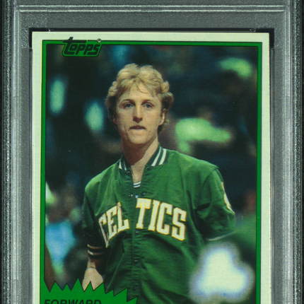 1981 Topps Larry Bird #4 PSA 8