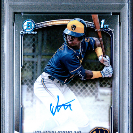 2025 Bowman Chrome Prospect Autographs Jesus Made #CPAJM PSA 9 Auto