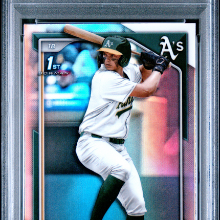 2024 Bowman Draft Nick Kurtz #BDC56 Chrome Refractor PSA 10