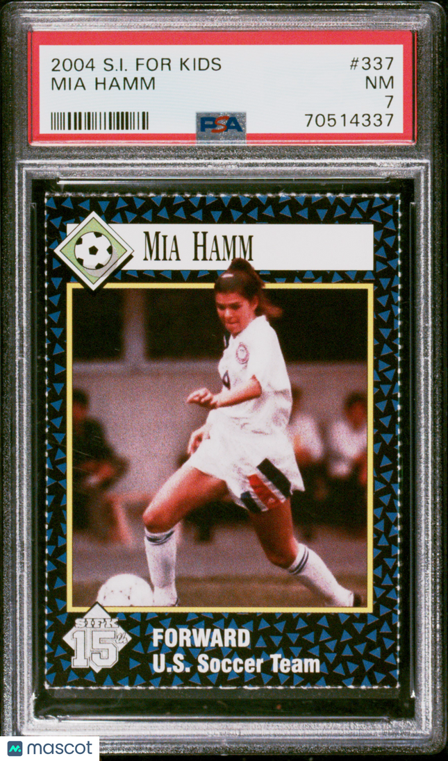 2004 S.I. For Kids Mia Hamm #337 PSA 7