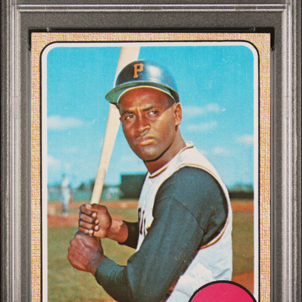 1968 Topps Bob Clemente #150 PSA 4
