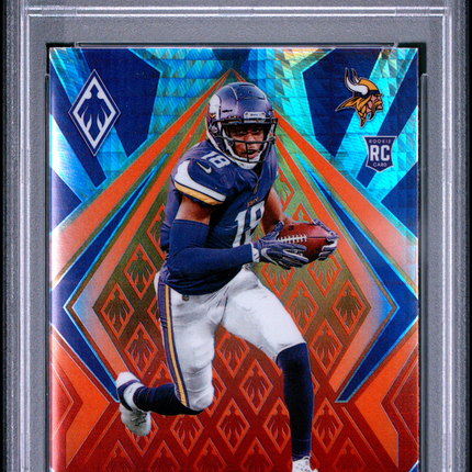 2020 Panini Phoenix Justin Jefferson #111 Fire Burst PSA 10
