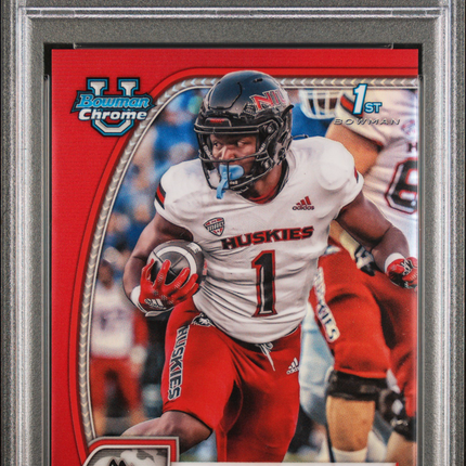 2024 Bowman University Chrome Antario Brown #13 Red Refractor PSA 10 /5