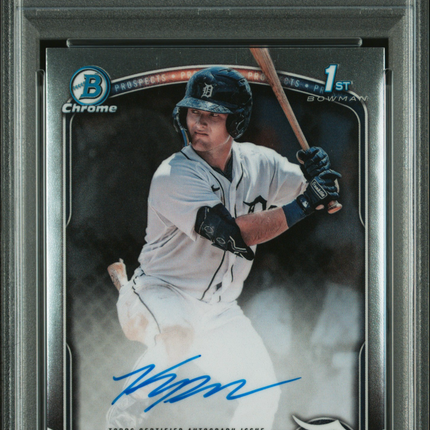 2025 Bowman Chrome Prospect Autographs Kevin Mcgonigle #CPAKM PSA 10 Auto