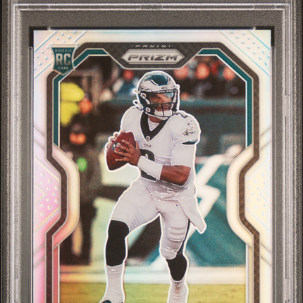 2020 Panini Prizm Jalen Hurts #343 Silver PSA 10
