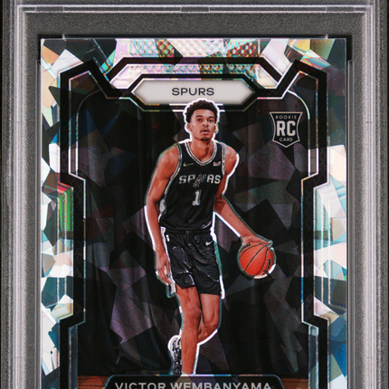 2023 Panini Prizm Victor Wembanyama #136 Ice PSA 10