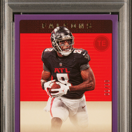 2023 Panini Legacy Kyle Pitts #8 Violet 01/10 PSA 10