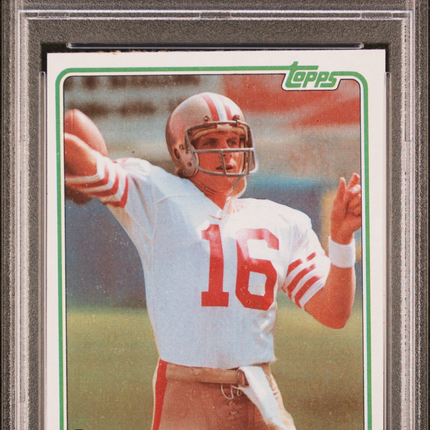 1981 Topps Joe Montana #216 PSA 7
