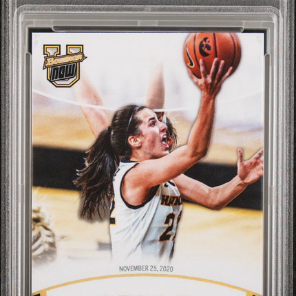 2024 Bowman U Now Caitlin Clark Collegiate Campaign Caitlin Clark #1 PSA 10