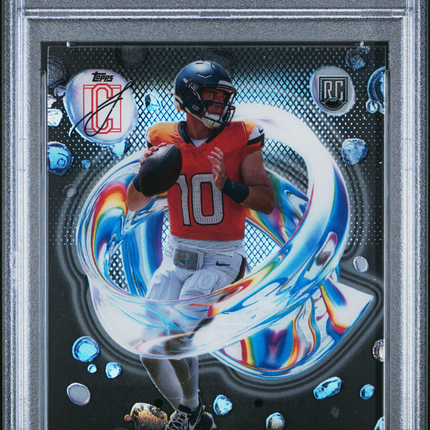2024 Topps Signature Class Fluidity Bo Nix #F4 PSA 10