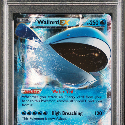 2015 Pokemon Xy Primal Clash Wailord EX Primal Clash PSA 7 #38