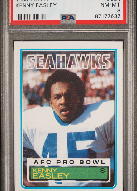 1983 Topps Kenny Easley #384 PSA 8