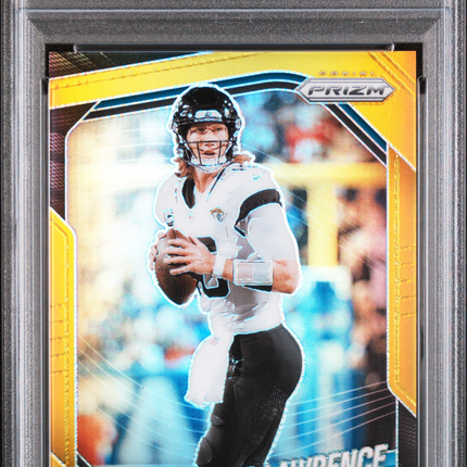 2025 Panini Prizm Trevor Lawrence #238 Gold 1/10 PSA 10
