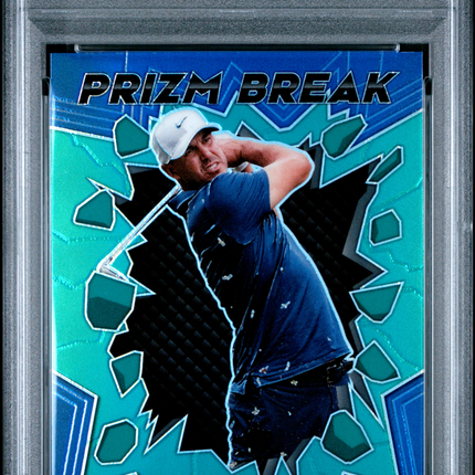2024 Panini Prizm LIV Golf Prizm Break Brooks Koepka #8 Teal PSA 10