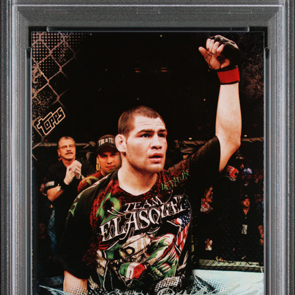 2010 Topps UFC Main Event Cain Velasquez #67 PSA 9
