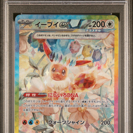 2024 Pokemon Terastal Fest EX Eevee EX Special Art Rare Japanese PSA 10 #223