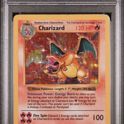 1999 Pokemon Game Charizard Shadowless PSA 3 #4