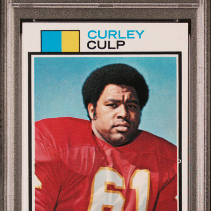 1973 Topps Curley Culp #167 PSA 8