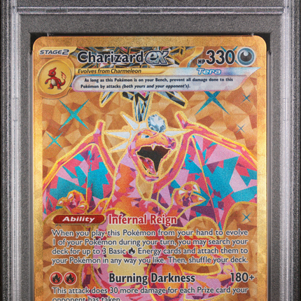 2023 Pokemon Obf EN-Obsidian Flames Charizard EX Hyper Rare PSA 9 #228