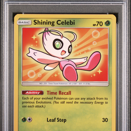 2017 Pokemon Shining Celebi Promo-S.L. SPR.Prem.Coll. PSA 9 #SM79