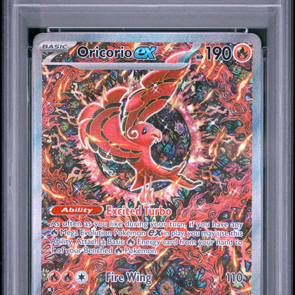 2025 Pokemon Black Star Promo Oricorio EX Ultra-Premium Collection PSA 10 #024