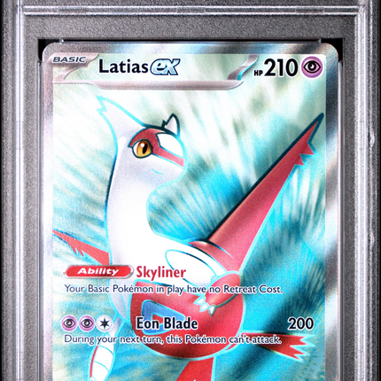 2024 Pokemon SSP EN-Surging Sparks Latias EX Ultra Rare PSA 9 #220