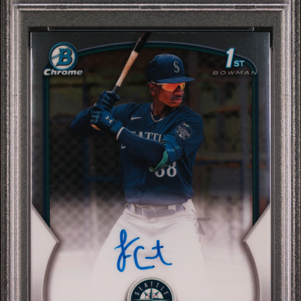 2023 Bowman Chrome Prospect Autographs Felnin Celesten #CPAFC PSA 10 Auto