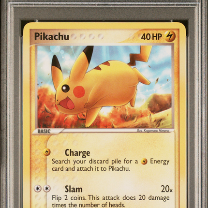 2007 Pokemon EX Power Keepers Pikachu Power Keepers PSA 8 #57