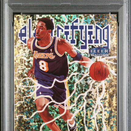 1998 Fleer Tradition Electrifying Kobe Bryant #1 PSA 9