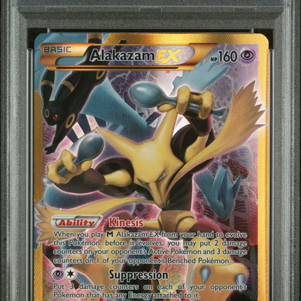 2016 Pokemon Xy Fates Collide Alakazam EX Fates Collide-Secret Fa PSA 6 #125