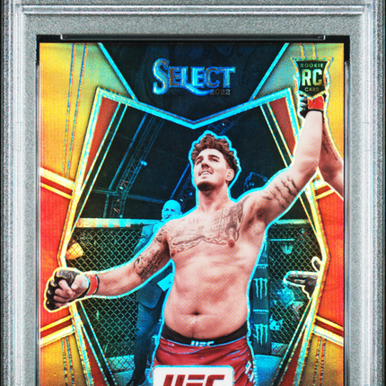 2022 Panini Select UFC Tom Aspinall #185 Bronze Prizm PSA 10 /175