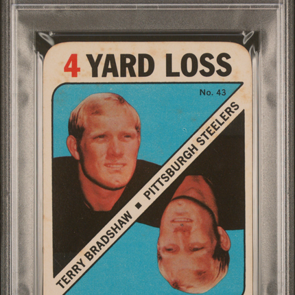 1971 Topps Game Cards Terry Bradshaw #43 PSA 5