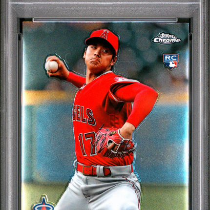 2018 Topps Chrome Update Shohei Ohtani #HMT1 PSA 9