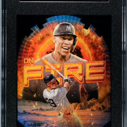 2022 Topps Fire Aaron Judge #EF-10 EN Fuego SGC 8.5