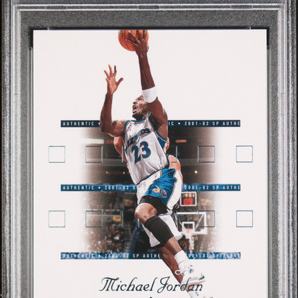 2001 SP Authentic Michael Jordan #90 PSA 10