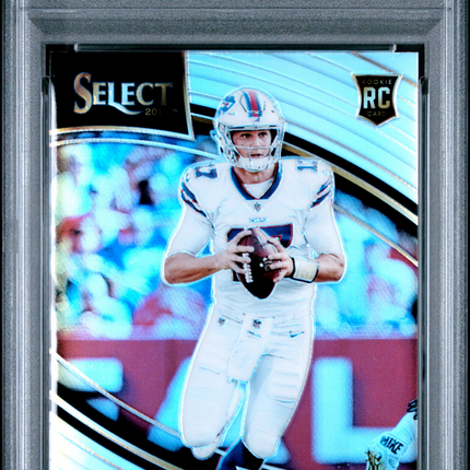 2018 Panini Select Josh Allen #207 Silver Prizm PSA 9