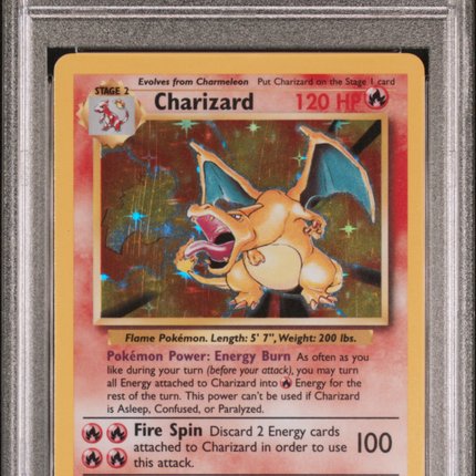 1999 Pokemon Game Charizard PSA 6 #4