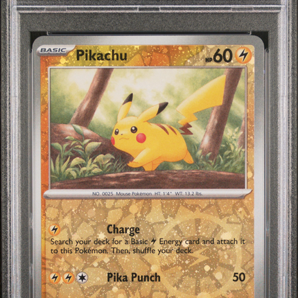 2024 Pokemon Mew EN-151 Pikachu 151 5-Pack Mini Tin PSA 8 #025