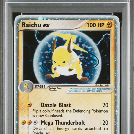 2003 Pokemon EX Sandstorm Raichu EX Sandstorm PSA 6 #98