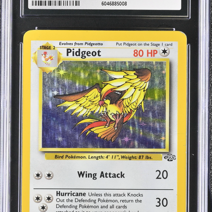 1999 Pokemon Jungle Pidgeot CGC 4 #8/64