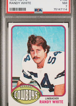 1976 Topps Randy White #158 PSA 7