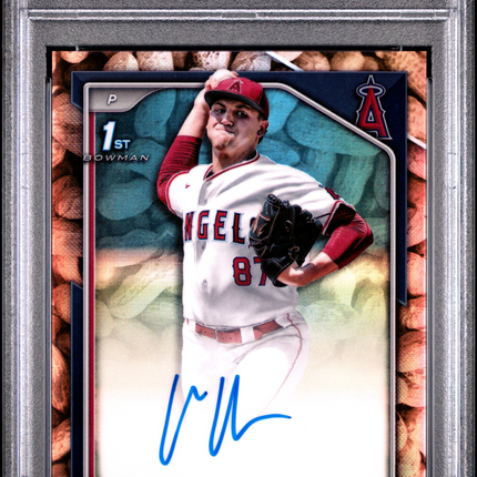 2024 Bowman Draft Chrome Chris Cortez #CPACCZ Peanuts Ref /5 PSA 10 Auto