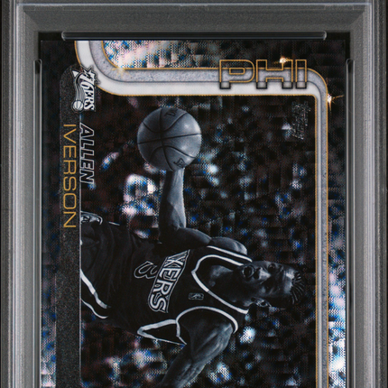 2025 Topps Allen Iverson #253 Flash Drop PSA 9 /50