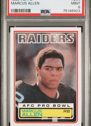 1983 Topps Marcus Allen #294 PSA 9