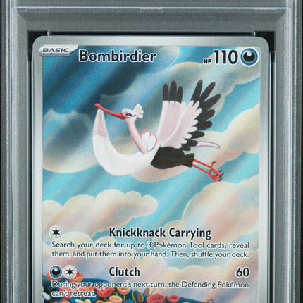 2023 Pokemon Svi EN-Scarlet & Violet Bombirdier Illustration Rare PSA 9 #219